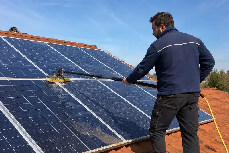 Nettoyage et entretien de panneaux solaires à Saint-Gildas-des-Bois